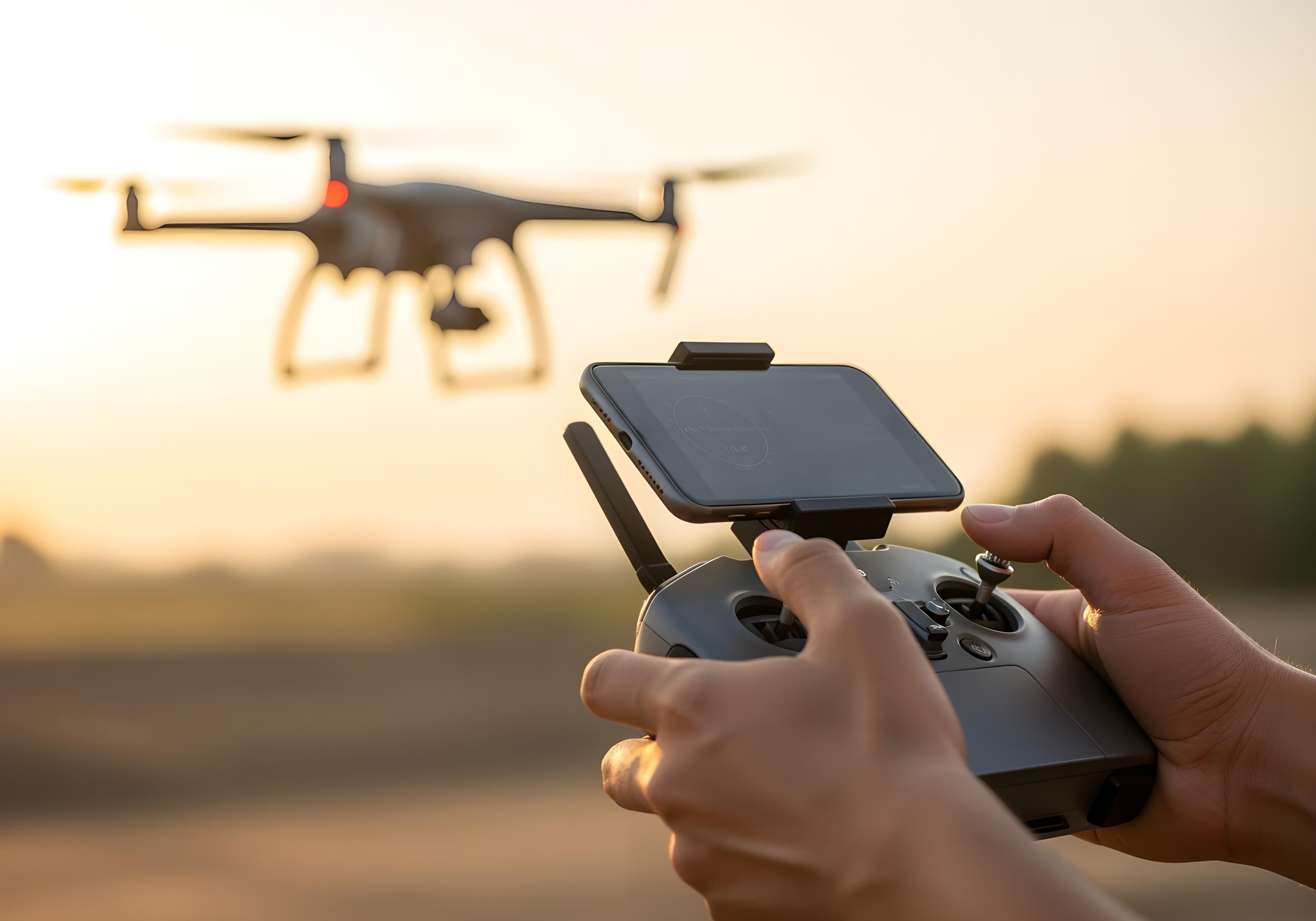 Drone voando
